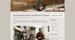 Desktop Screenshot of blog.therevox.com